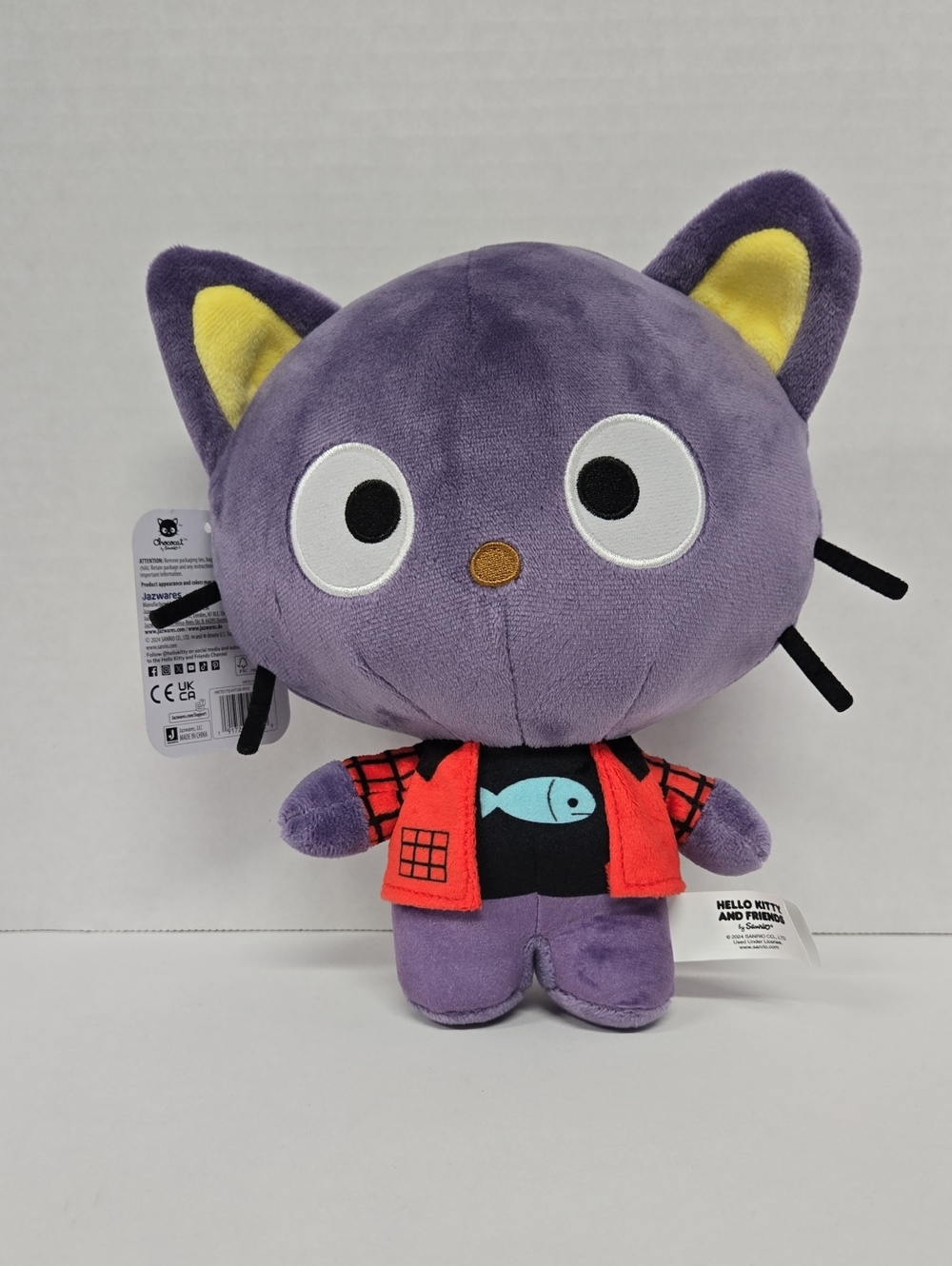Sanrio 2024 x Jazwares Chococat Plush NWT 9"